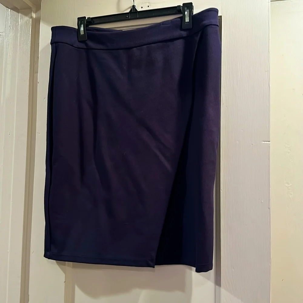 Liz Claiborne navy skirt